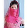 thumbnail image 5 of Belly Dance Veil Mask Stage Veil Dance Classical Dance Veil Performance Accessories Female, 5 of 6