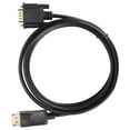 thumbnail image 3 of DisplayPort To VGA Adapter  To VGA Cable, HD 1080p Display Port To VGA Cord, Gold Plated, For Connect  Port From Desktop Laptop To Monitor Or Projector With VGA Port, 3 of 8