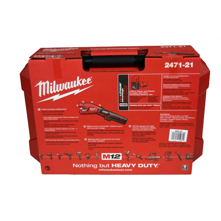 M12™ Cordless Copper Tubing Cutter 2471 