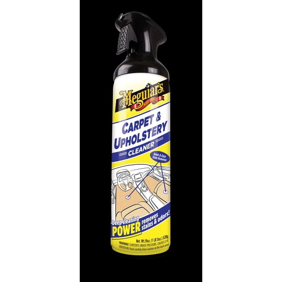 Meguiars G9719 Série de Nettoyeur de Tapis Classique. Utilisation sur Tapis / Tapisserie d'Ameublement; Boîte Aérosol de 19 Onces; Utilisez Également la Nouvelle Référence G191419