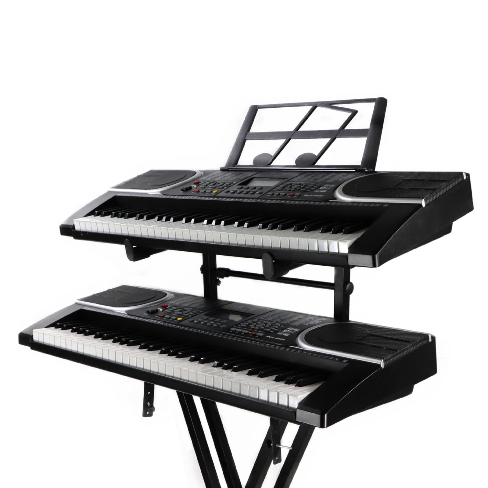 Electric Piano Rack Musical Keyboard Extension Stand Detachable Electronic Piano Second Tiers Stand Digital Piano Stand