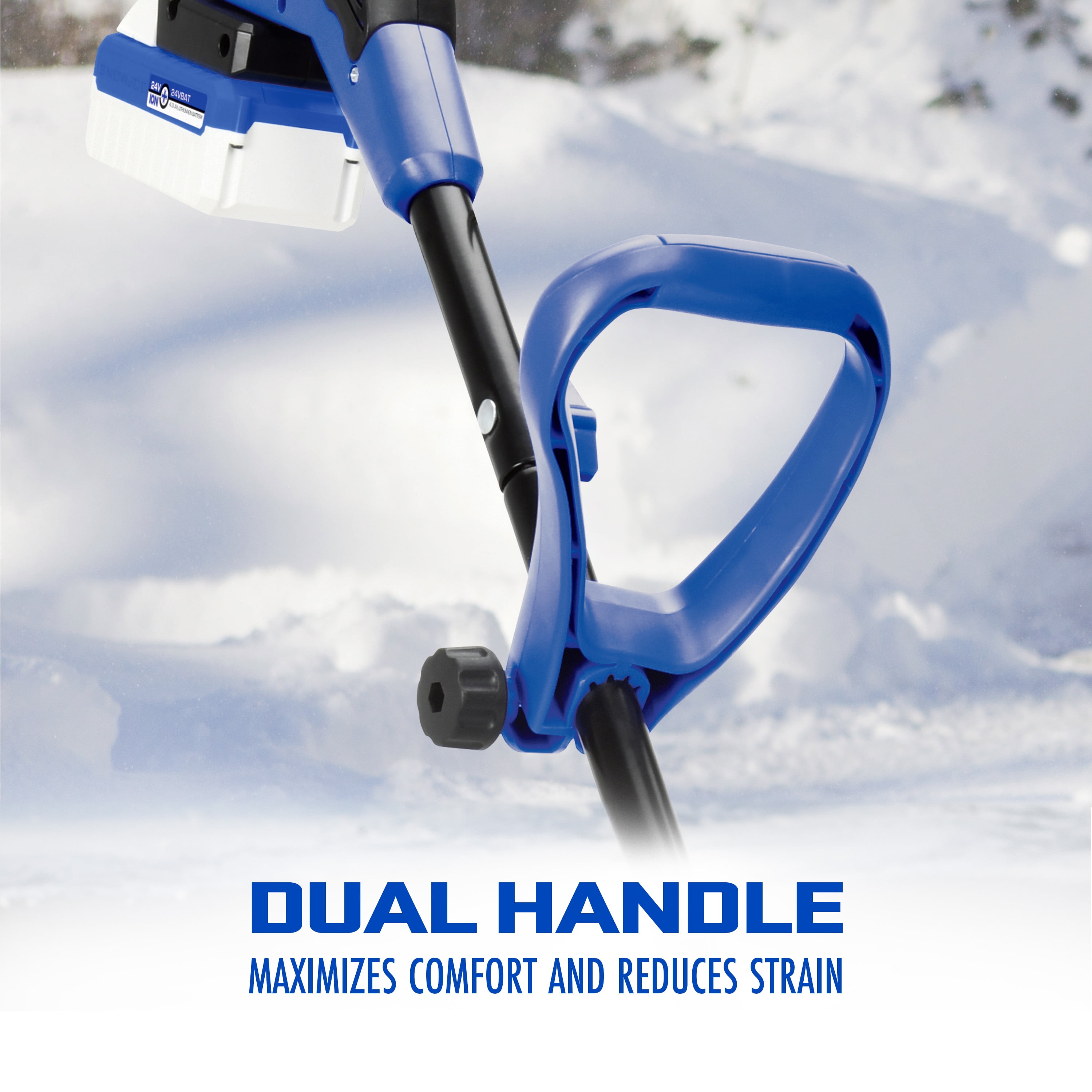 EGO Cordless Snow Shovel – for Decks, Sidewalks, Driveways