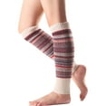 thumbnail image 1 of Unatoiry Stay Warm In Style With These Fashionable And Comfortable Footless Leg Warmers Essential Accessory Cotton Knee Socks beige free size 1Set, 1 of 6
