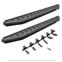 Go Rhino 69404880T RB20 Running Boards with Mounting Brackets Kit For 19-24 GMC, Chevrolet (Extended Cab Pickup)