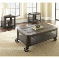 thumbnail image 3 of Barrow Table d'Appoint en Bois Finition Chocolat Brun Moka, 3 of 4