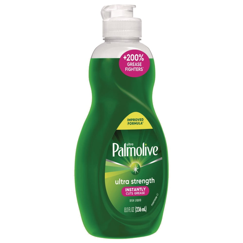 8 oz. Bottle Dishwashing Liquid - Fresh Scent (16/Carton)