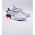 thumbnail image 3 of Mens Size 11.5 Ad-id-as NMD R1 White Green Red Shoes Sneakers HQ1434, 3 of 6