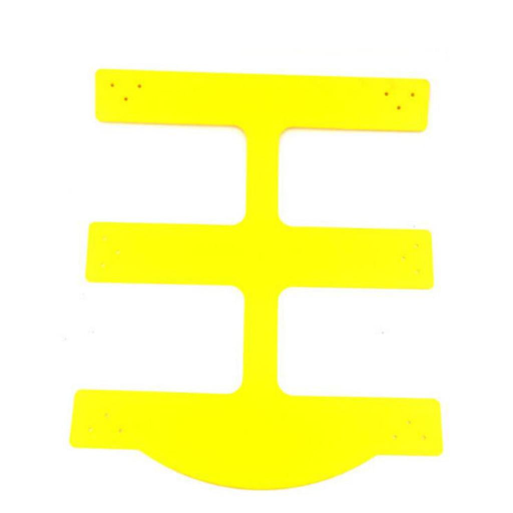 LeeQinersw Kids/Baby Heavy Duty Full Bucket Swing Seat Home Garden Fun Yard Toy Yellow