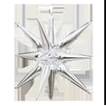 thumbnail image 1 of Globo de película de aluminio con forma de estrella explosiva de 22 pulgadas y 27 pulgadas para decoración de fiesta de cumpleaños, arreglo de adorno de estrella, 1 of 1
