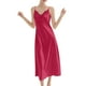 thumbnail image 4 of Camisolas largas para mujer, ropa de casa, camisola informal, cuello en V, camisón largo, pijamas para mujer, 4 of 9
