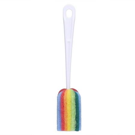 

Leadrop Water Bottle Brush Soft Reusable Universal Wineglass Bottle Coffe Tea Cup Cleaning Brush for Kitchen