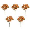 thumbnail image 1 of CNKOO 5 Pieces/Kit Artificial Flower Fake Plants Simulation Heads Chrysanthemum Wedding Decor Centerpieces Photography Props, 1 of 10