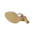 thumbnail image 4 of Sandalia de Vestir de Mujer Sintetico Camel Marca Leon 343021, 4 of 4