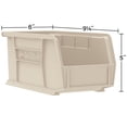 thumbnail image 3 of Akro-Mils 12 Pack AkroBins Plastic Storage Bins, Space-Saving Organizers, Blue, 3 of 12