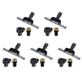 thumbnail image 1 of 5X for SC2 SC3 SC4 CTK10 CTK20 Window Nozzle Scraper Round Brush for Steam Cleaner Mirrors,Clean Slit Moisture, 1 of 5