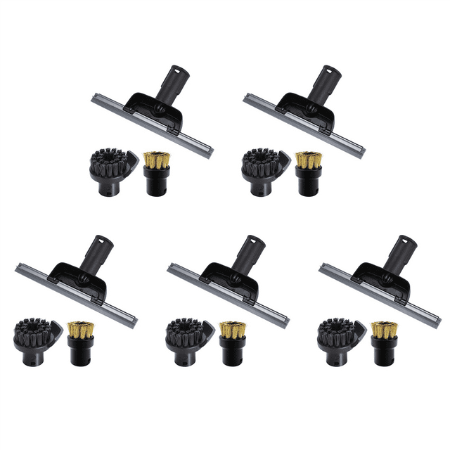 5X for SC2 SC3 SC4 CTK10 CTK20 Window Nozzle Scraper Round Brush for Steam Cleaner Mirrors,Clean Slit Moisture
