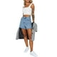 thumbnail image 1 of SAYOO - Camisola sexy de verano para mujer, color sólido, sin mangas, con cuello cuadrado SAYOO Moda, 1 of 9