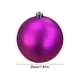 thumbnail image 3 of Adornos navideños, adornos para árbol de Navidad, regalos de Navidad, adorno mate irrompible, tapa perforada de plástico con adornos florales para decorar el árbol, bola festiva., 3 of 6