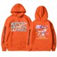 thumbnail image 1 of Moonsky Sudadera con capucha y cordón HUNTRX, estampado de grupo de chicas coreanas, jersey corto, suave y cómodo, top de manga larga para primavera y otoño. Naranja 150, 1 of 3