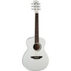 Luna Guitars - 3/4 Size Acoustic Guitar - Aurora Borealis White