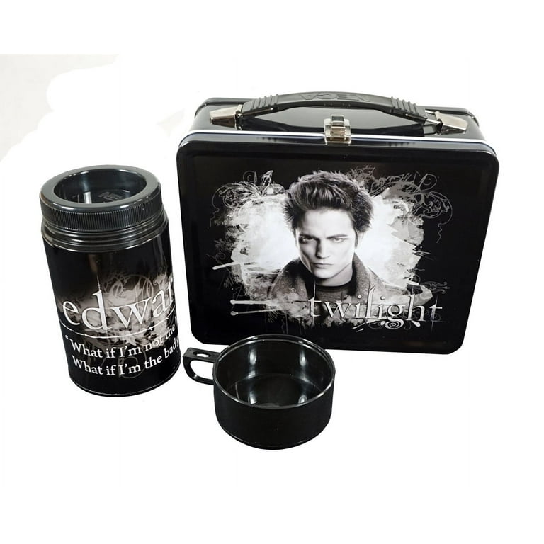 Twilight Lunchbox Edward Includes Thermos inside Lunch Box