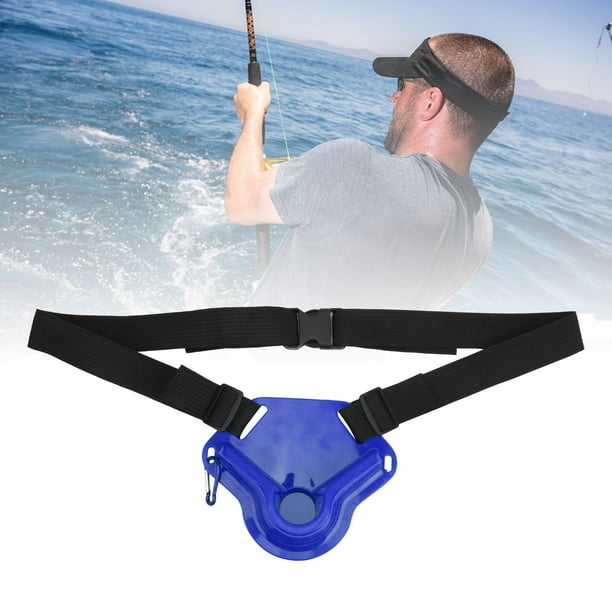 belly fishing reel Lightweight Belt for Support  Perfect for Boat Angling Crafted from a blend of 600D polyester and PVC coating PEPWELL Fishing Belly Belt, 360