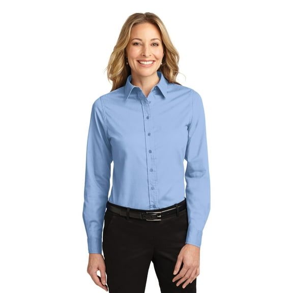 Port Authority Women’S Long Sleeve Easy Care Shirt. L608.