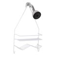 thumbnail image 1 of Zenna Home 7518W, Over-The-Showerhead Caddy, White, 1 of 3