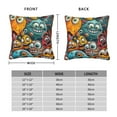 and colorful cartoons Pillow cover decoration pillowcase standard size