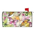 thumbnail image 2 of Haiem Butterflies2 Mailbox Covers Magnetic ,Mailbox Wraps Post Letter Box Cover for Holiday Garden Yard Decor-25.5x21 in, 2 of 9