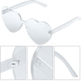 thumbnail image 1 of Lunettes de Soleil en Forme de Cœur Color Love, 1 of 7