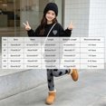 thumbnail image 3 of WXFAZCVU Outfits for Girls Cute Printed Long Sleeve Pullover Tops and Pants 2 Piece Set Size 5-6 Years, 3 of 4