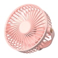 thumbnail image 2 of Up to 65% off Portable Mini Fan 5 Speeds With Night Light 360° Rotation Rechargeable Quiet Fan - Quiet Portable Tabletop Fan For Home, Bedroom, 2 of 6