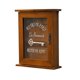 thumbnail image 1 of Wooden Key Box, Retro, Wall, Key Cabinet with Magnetic Door, Durable Solid Wood Storage with 6 Hooks-A, 1 of 5