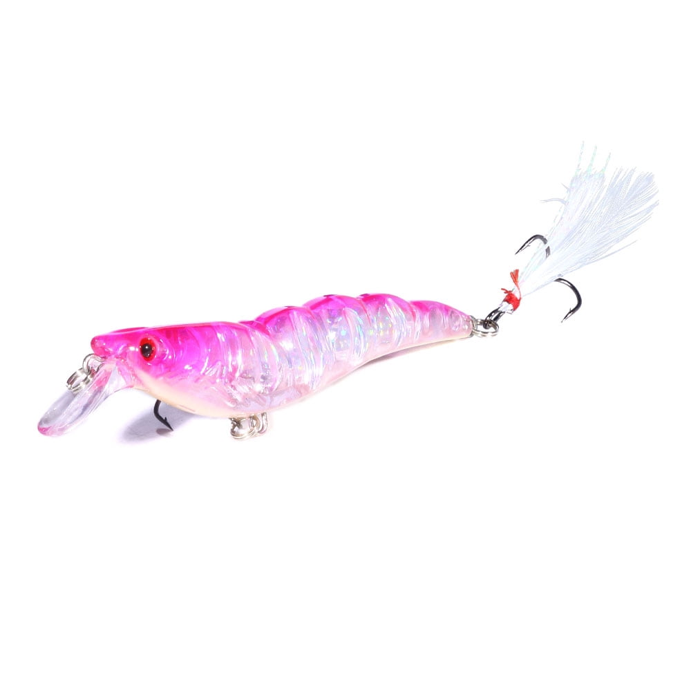 HENGJIA Fishing Lures Large Hard Bait Minnow VIB Lure with Treble Hook Life-Like Swimbait Fishing Bait Popper Crankbait Sinking Lure for Trout Bass Walleye Redfish