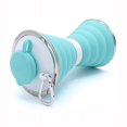 thumbnail image 3 of Taza de agua plegable de silicona, botella de agua deportiva para viajes, taza plegable para exteriores, taza retráctil para niños, botella de agua de compresión, 3 of 6