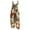 #02Orange, variant on Summer Plus Size Floral Boho Bib Cotton Linen Overalls for Women 2026 Hippie Jumpsuit Print Rompers Orange M