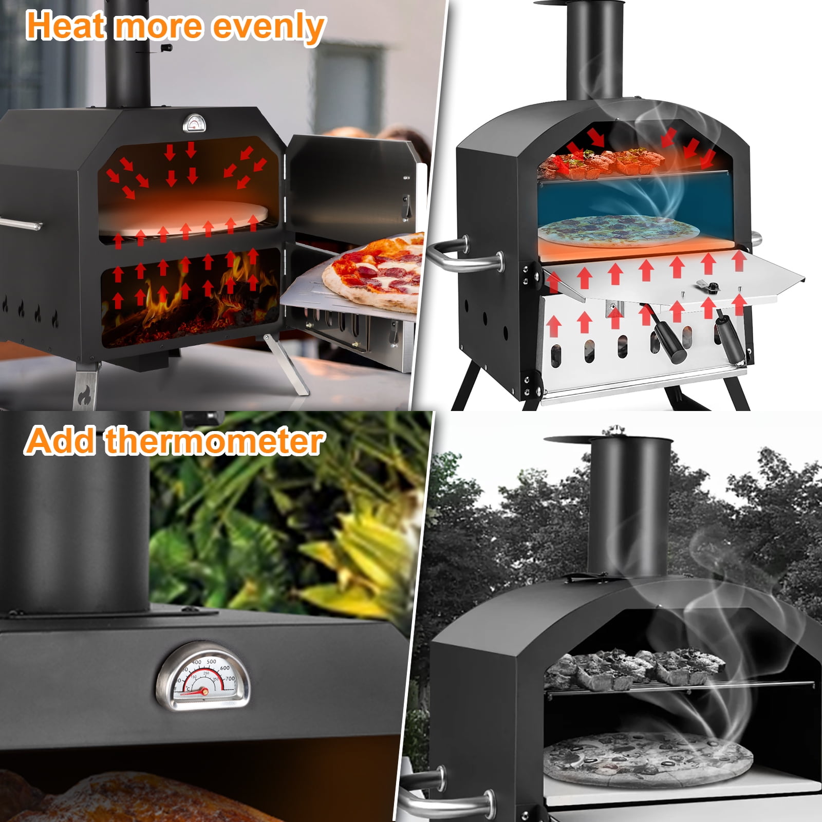 Mastering Pizza Oven Temperatures Cooking Guide - Patio & Pizza Outdoor  Furnishings