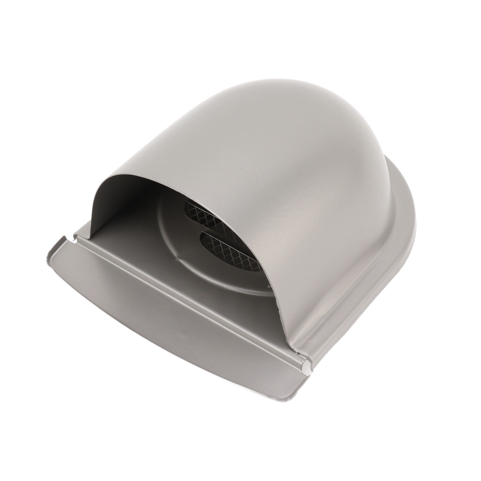 Exhaust Vent Cover Stainless Steel Rain Proof Lacquered Exterior Wall Air Vent  Cap with Mesh Screen for Dryer 100U Type | Walmart Canada