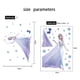 thumbnail image 1 of Elsa Anna Princess Frozen Wall Stickers Children's Room Bedroom Decoration Background Wall Stickers Self Adhesive Stickers, 1 of 5