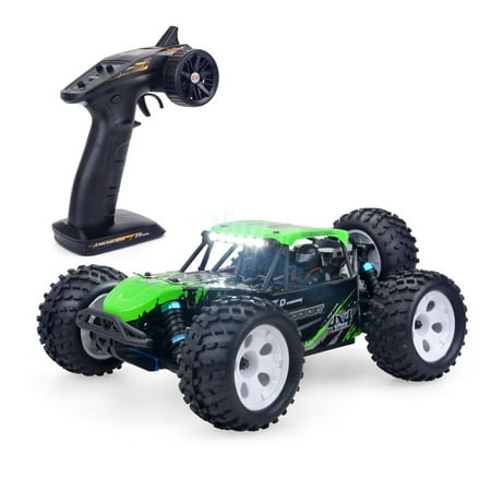 ZD Racing ROCKET DTK-16 2.4 GHZ 4WD 1/16 Brushled 40km/H RC Car Desert  Truck with LED Light RTR Model Off-Road Trucks Toys Color:green