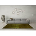 thumbnail image 3 of Ahgly Company Indoor Rectangle Oriental Green Industrial Area Rugs, 7' x 9', 3 of 4