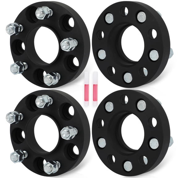 cciyu Wheel Spacers 5 Lug 4PCS 1 inch 25mm Thick 5x115 to 5x115 Wheel Spacers Compatible for 2005-2022 for Dodge 2005-2022 for Chrysler