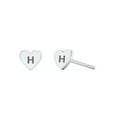 thumbnail image 1 of Initial Stud Earrings, 1 of 2