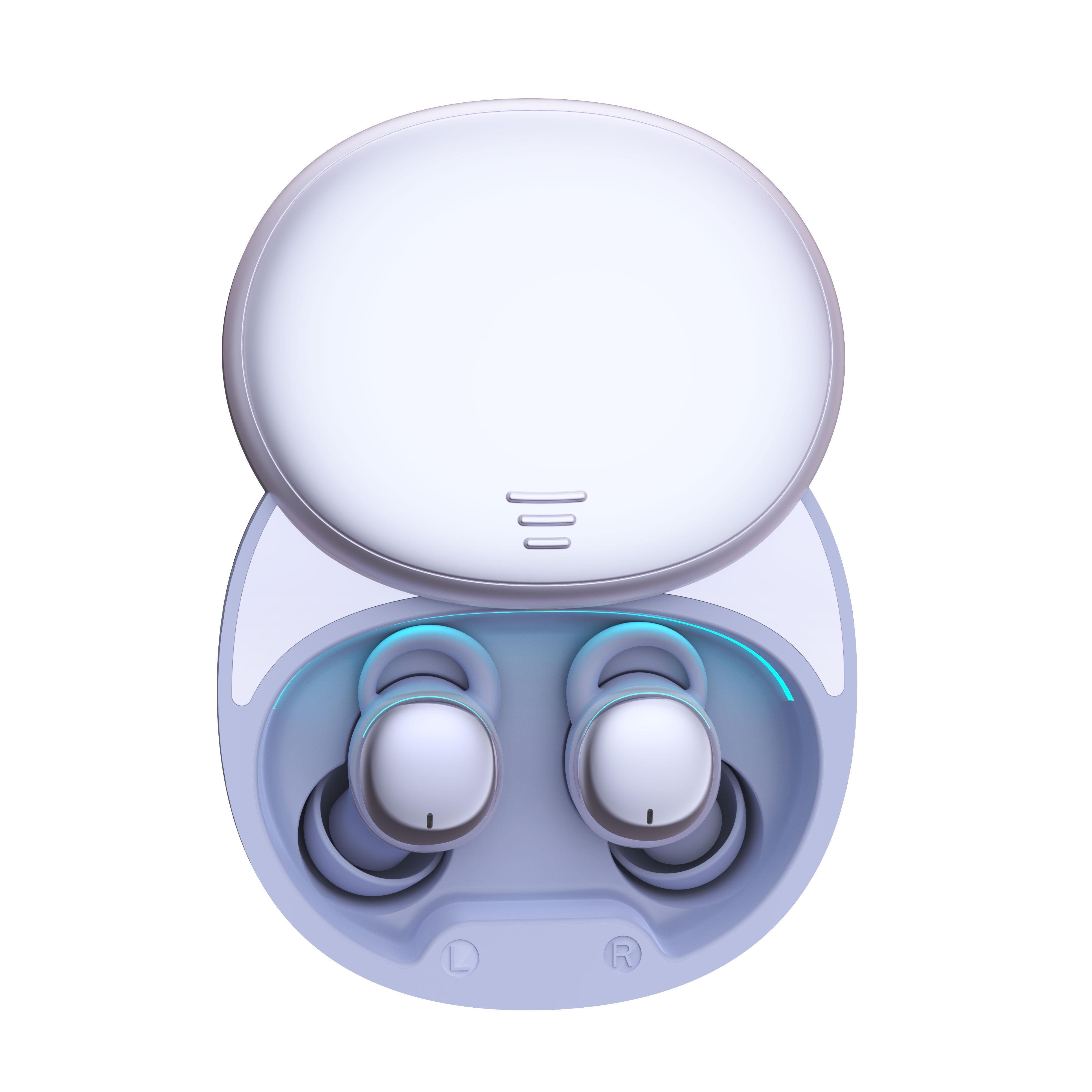 LX410PRO Sleep Earbuds for Side Sleepers, Wireless Noise Cancelling Sleep Headphones with Sleep Mode, LED Power Display, Comfort Fit for Sleeping, Working, Hiking