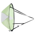 thumbnail image 2 of Plegable Kayak Boat Wind Sail Paddle Sailing Canoe Boat Wind Window (Verde) Ndcxsfigh Nuevos Originales, 2 of 6