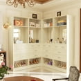 thumbnail image 4 of Homieasy 50" Freestanding Closet System with 8 Drawers, 4.2FT Modular Closet Organizer System with Mirror and Shelves for Closet, Bedroom, 2-Piece, 4 of 7