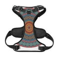 thumbnail image 5 of Lsque Mandala Dog Harness, No-Pull Pet Harness with 2 Leash Clips, Adjustable Soft Padded Dog Vest with Easy Control Handle for Large Dogs-X-Large, 5 of 9