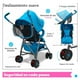 thumbnail image 3 of Carriola de bastón The Baby Shop compacta,frenos,arnés,8 llantas Azul, 3 of 6