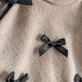 thumbnail image 4 of Enyan Toddler Baby Girl Clothes Outfit Long Sleeve Shirt Top Bell Bottom Pants Two Piece Fall Winter Outfits,9-12 Months, 4 of 6
